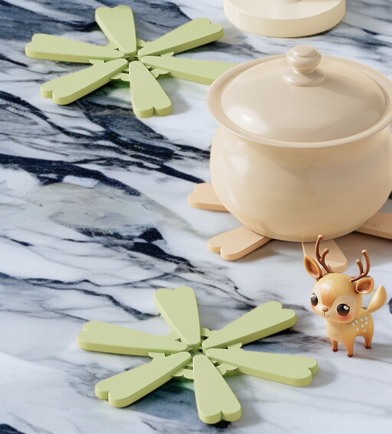 단열 기능이 강조된 쿠션 소재 확대 사진