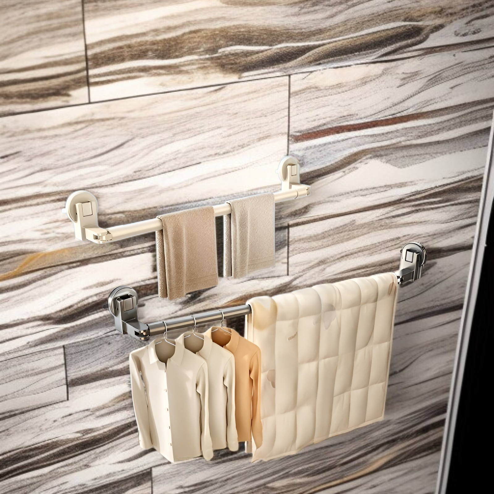 초강력 흡착식 행잉봉