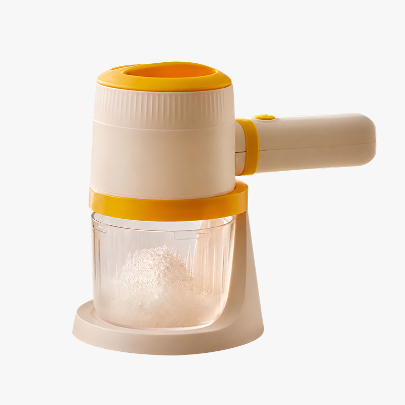 Electric ice shaver, smoothie maker for home use [1-second ice dispensing], suitable for all ice typ