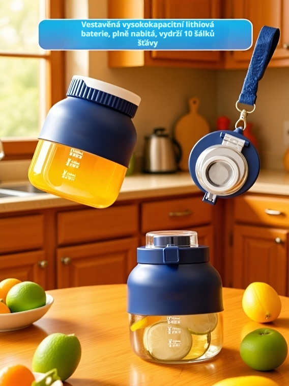 Přenosný bezdrátový odšťavňovací kelímek TonTon