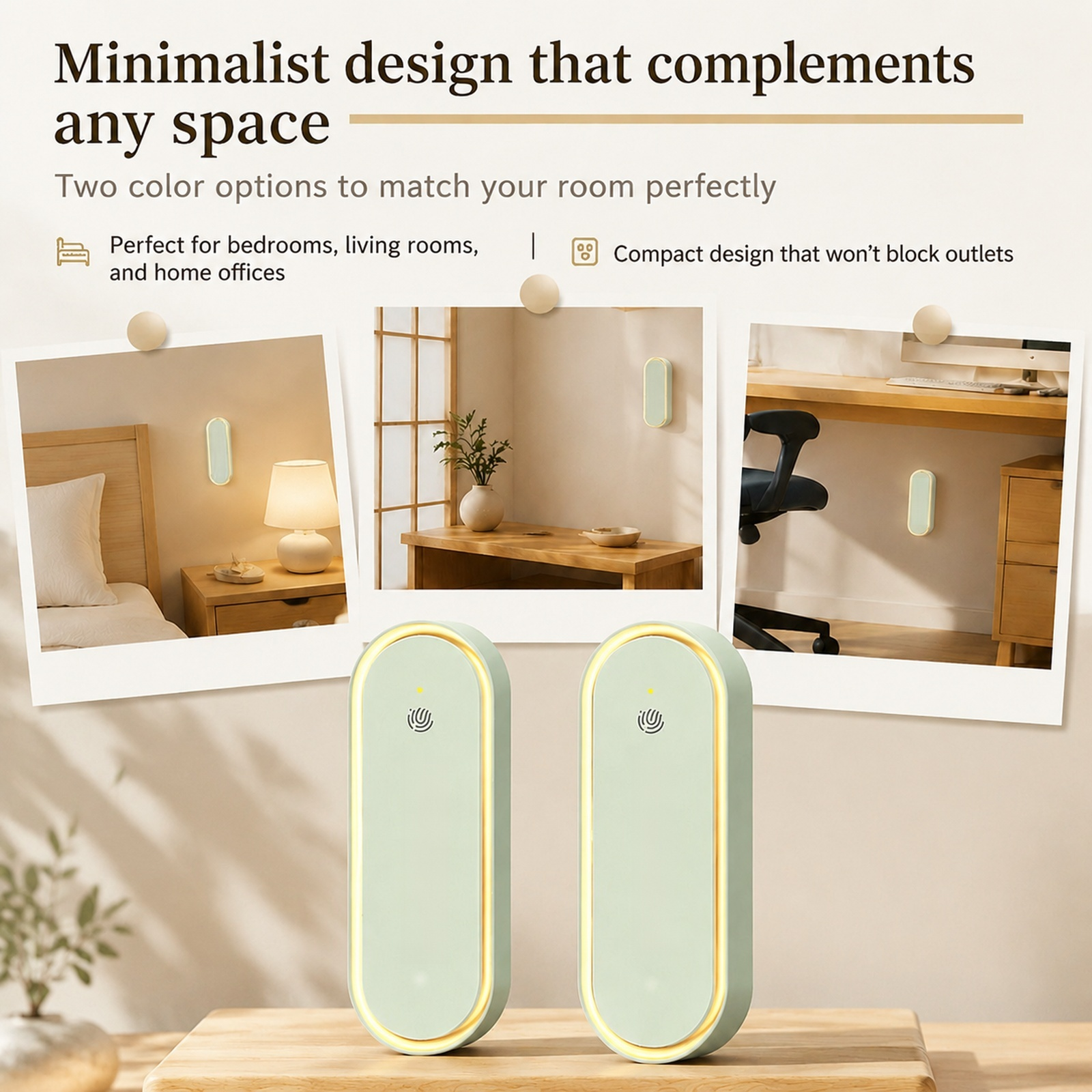 Compact and stylish ultrasonic repeller design