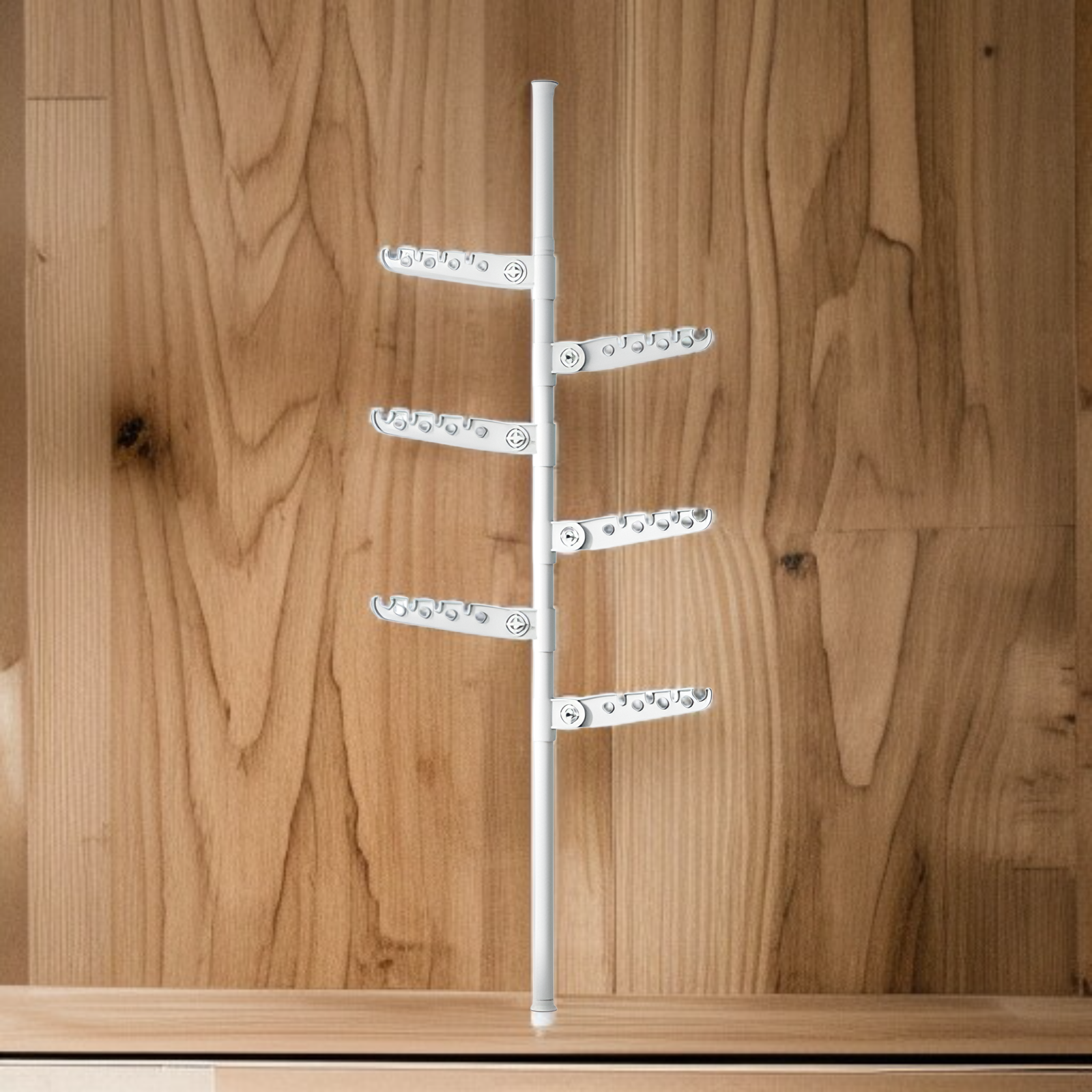 ワンルーム向けの大容量衣類収納ラック