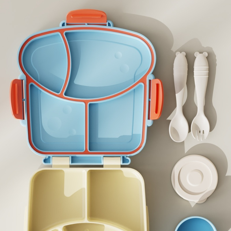 Lonchera con forma de pan