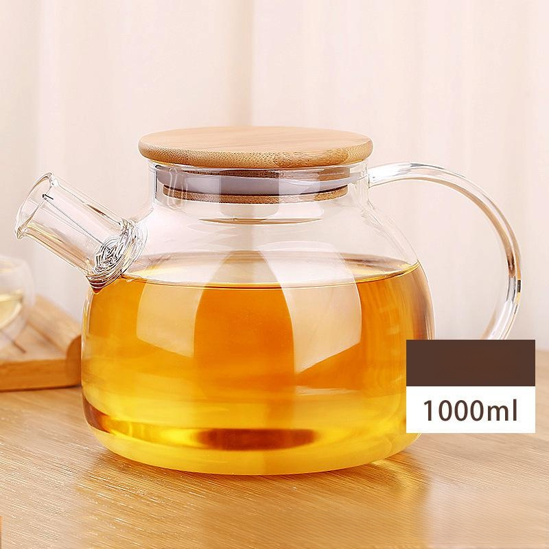 Thickened glass water bottle