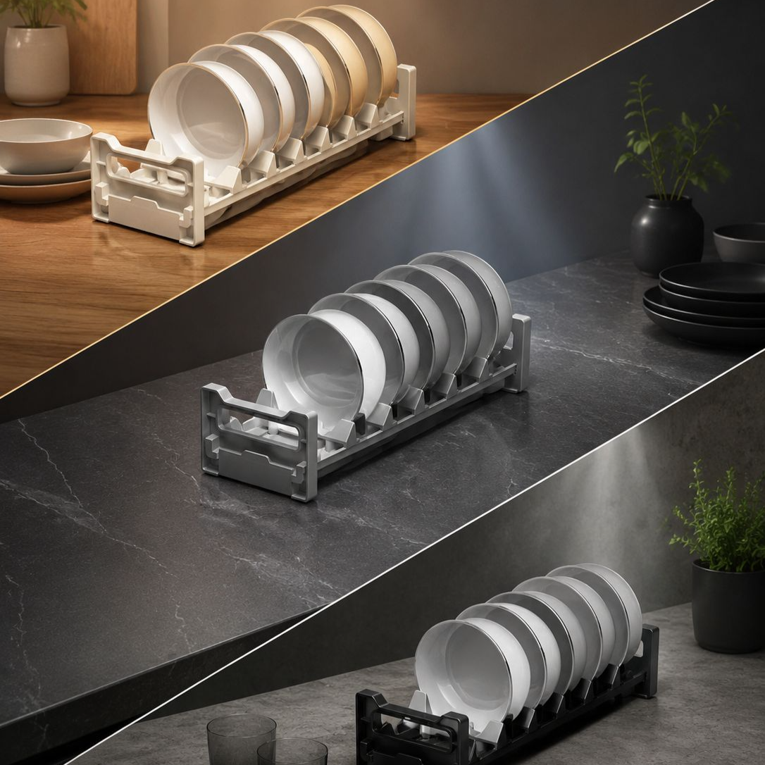 Kitchen drawer divider cabinet dish storage rack bowl and chopsticks plate storage box cutlery dish 
