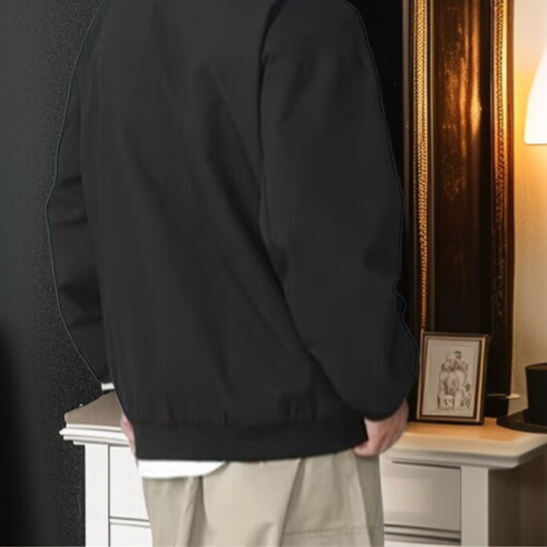 春の薄手メンズコート 学生用カジュアルジャンパー 野球風ジャケット