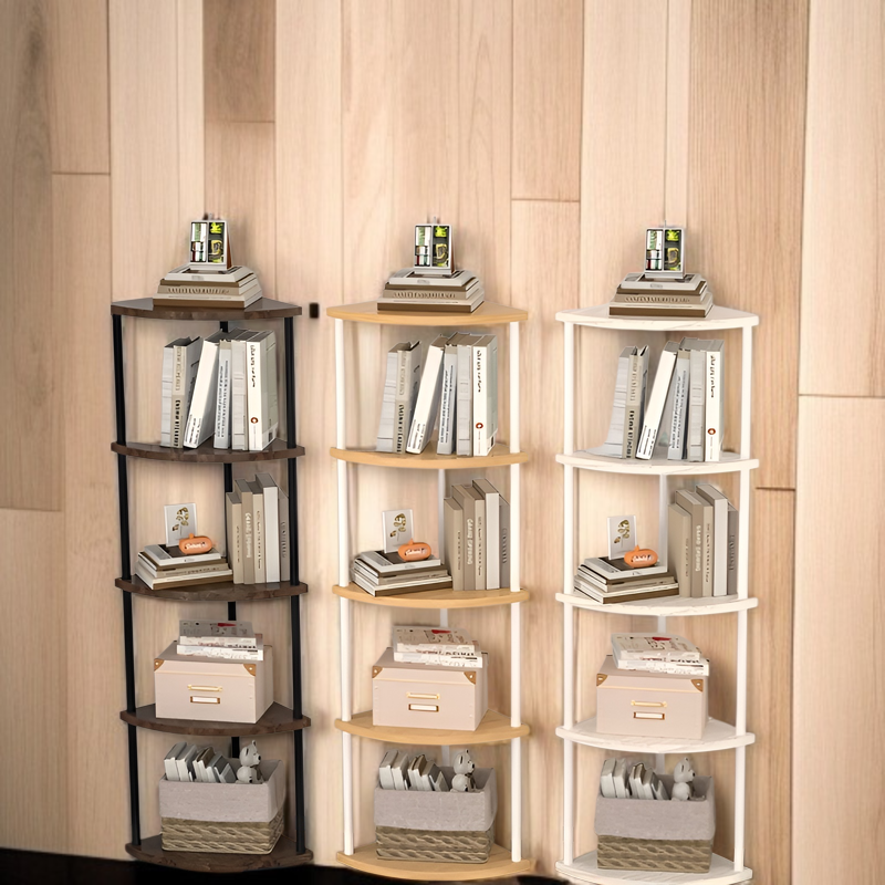 コーナーキャビネット、コーナーキャビネット、三角形の収納キャビネット、リビングルーム、寝室、床から天井までのコーナーキャビネット、コーナーの多層収納、サイドキャビネットラック