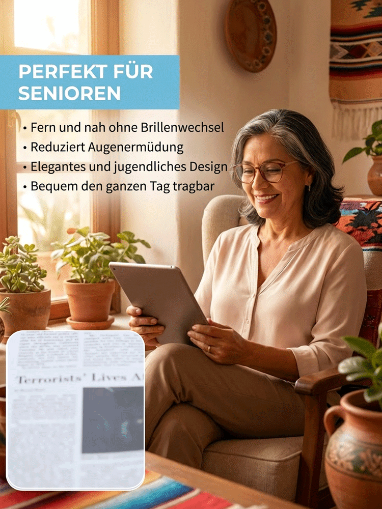 Von Charité entwickelt: Smarte Auto-Fokus Brille für alle Sehschwächen (0-1000 dpt)