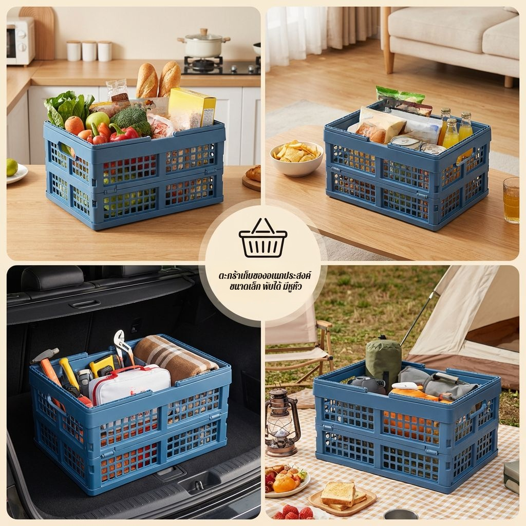 กล่องเก็บของท้ายรถขนาดใหญ่