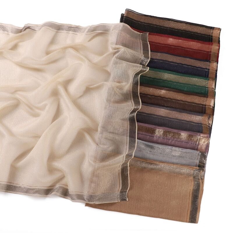 Élégant foulard carré en soie Summer neck Guard accessoires climatisation traditionnel châle