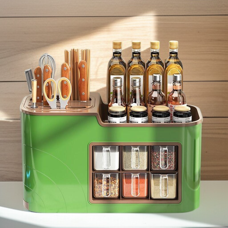 箸やカトラリーを整理できる収納スペース