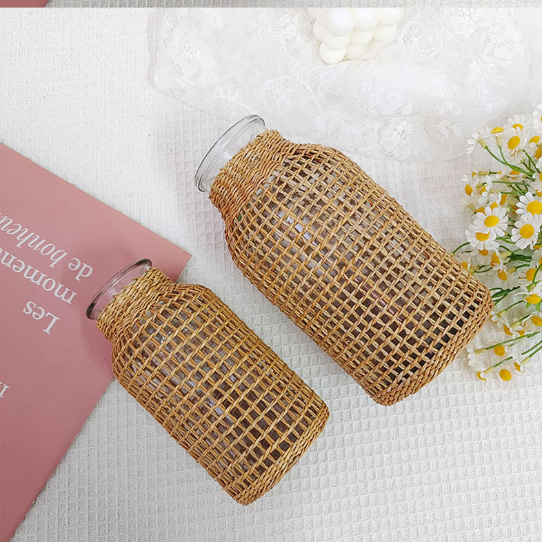 Décoration intérieure avec vase en verre