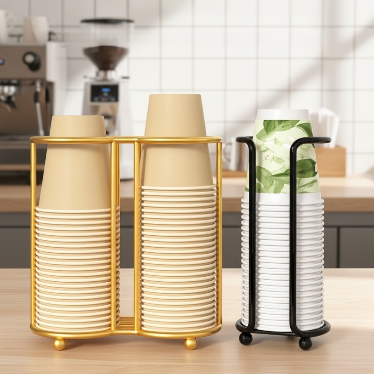 Multifunctional Bar Counter Milk Tea Coffee Cup Holder