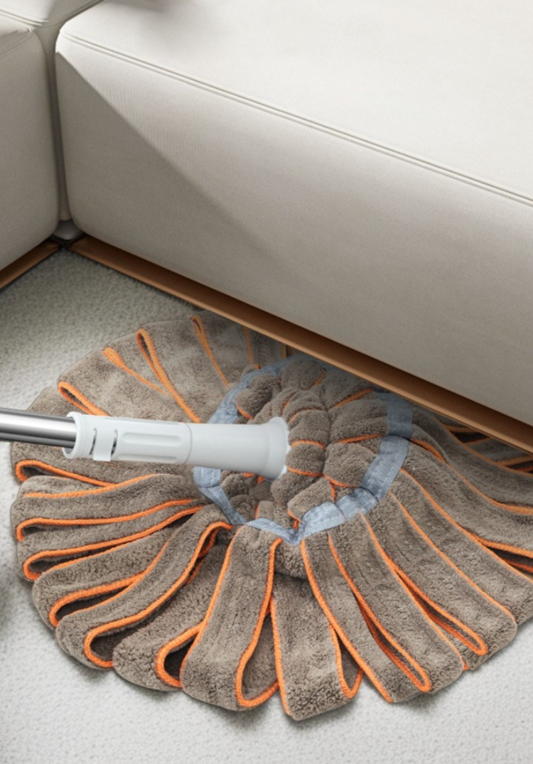 축적 손빨래 행주와 함께 사용하는 밀대