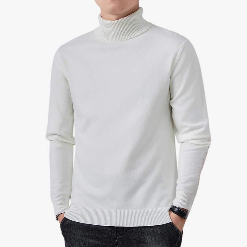 겨울 이너웨어로 좋은 남자 터틀넥 니트