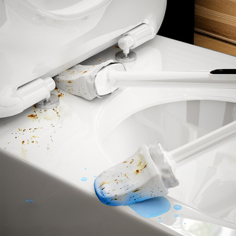 화장실 변기 청소 세트 사각 청소 긴 손잡이 변기 브러쉬 화장실 세면대 세트 신축식 변기 청소 브러쉬