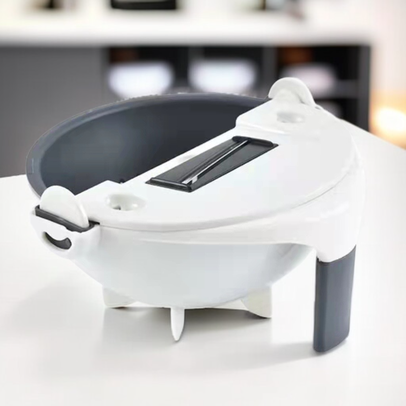 주방 다용도 채칼 감자채칼 절편기 야채를 씻고 물을 빼는 바구니