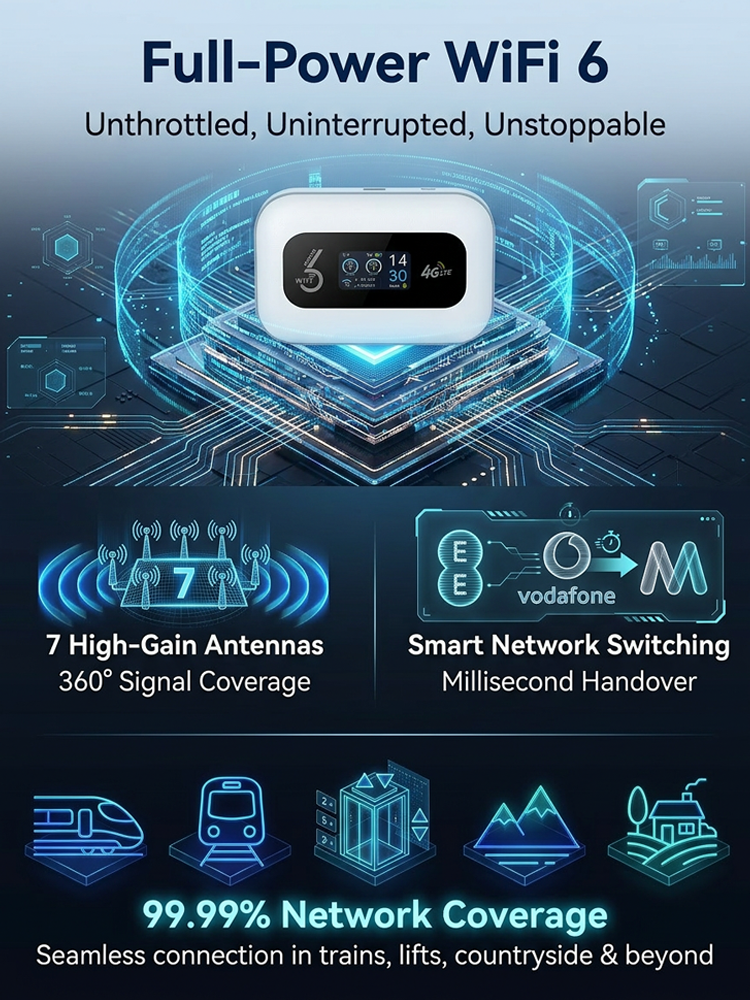 JS-Plug and connect, long battery life, high-speed portable WiFi