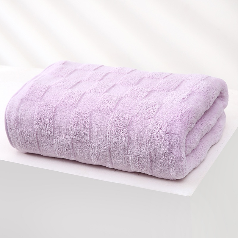 Absorbent Thick Coral Velvet Bath Towel