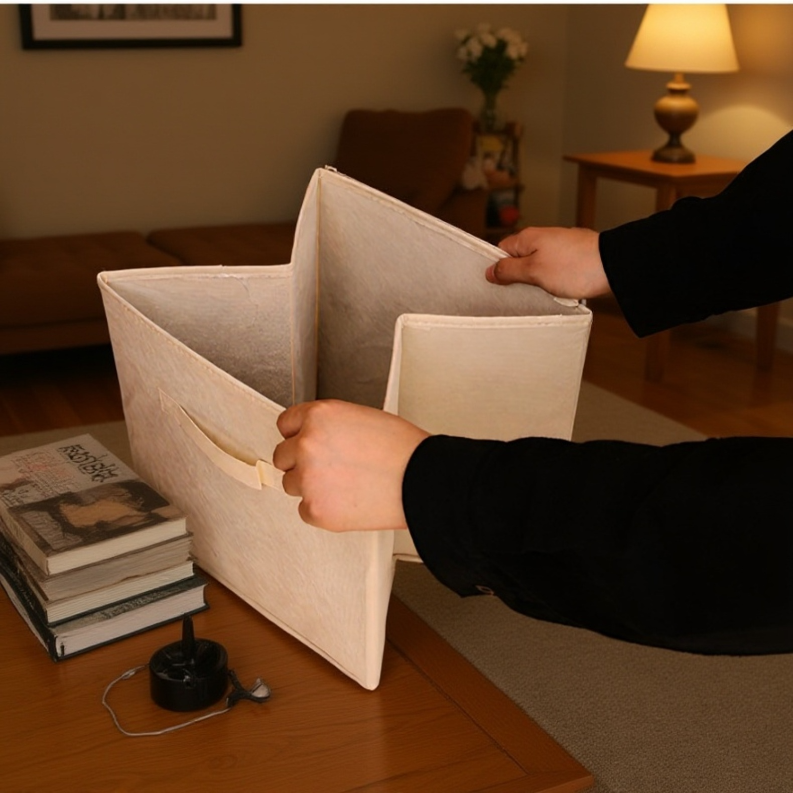 部屋の整理整頓に役立つ収納ボックス