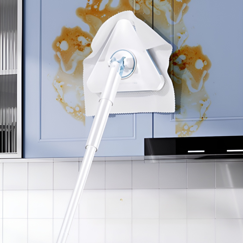 三角夾布拖把