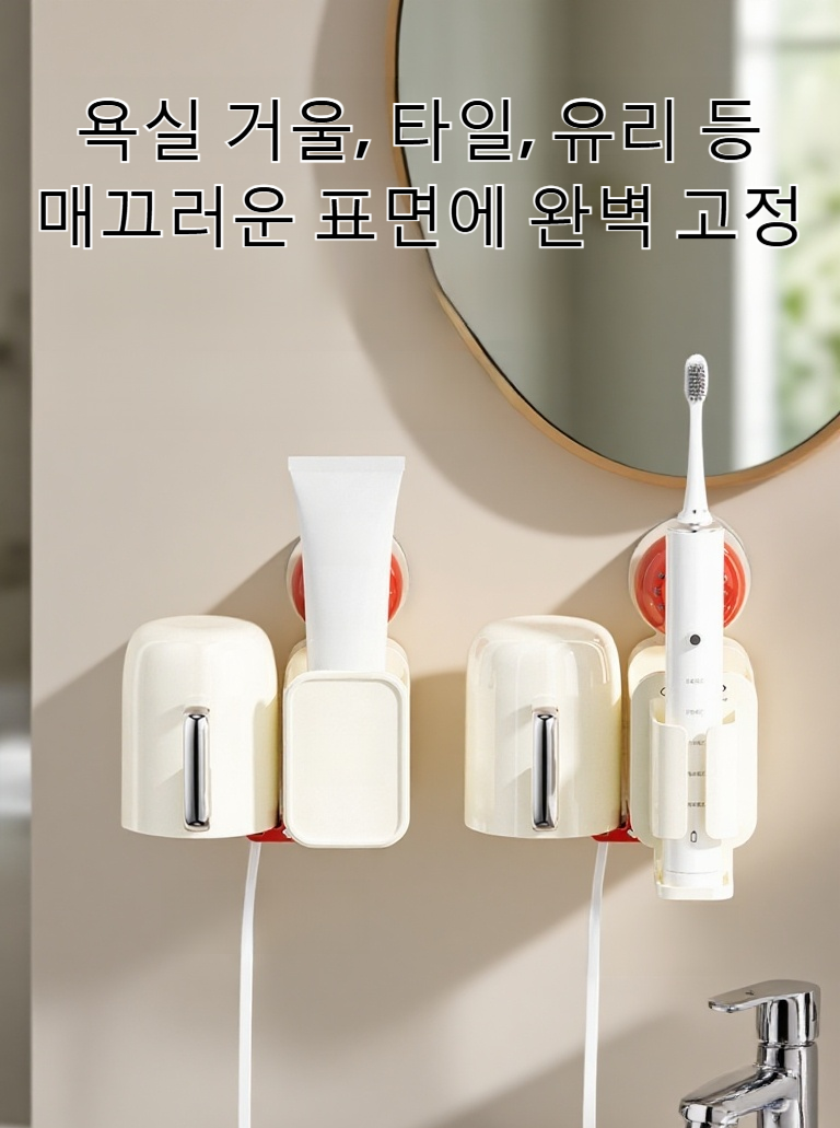 흡착식 칫솔꽂이 제품 상세 사진