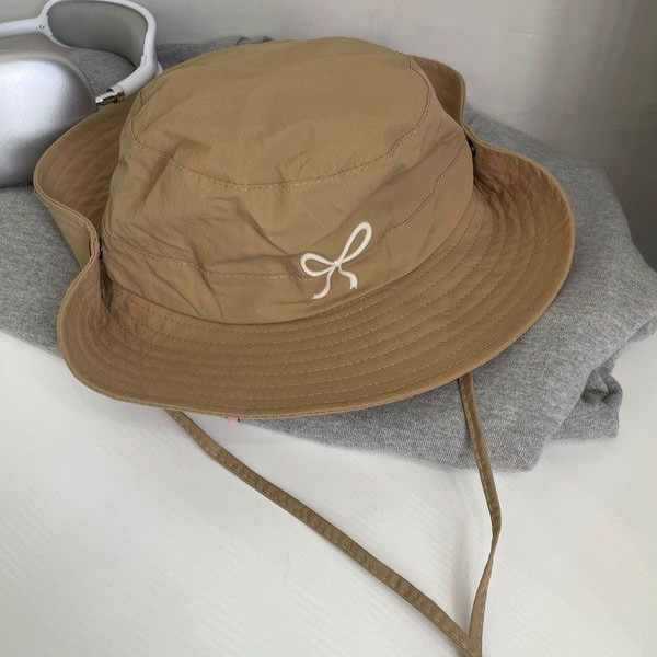 Quick Dry Bowknot Fisherman Hat