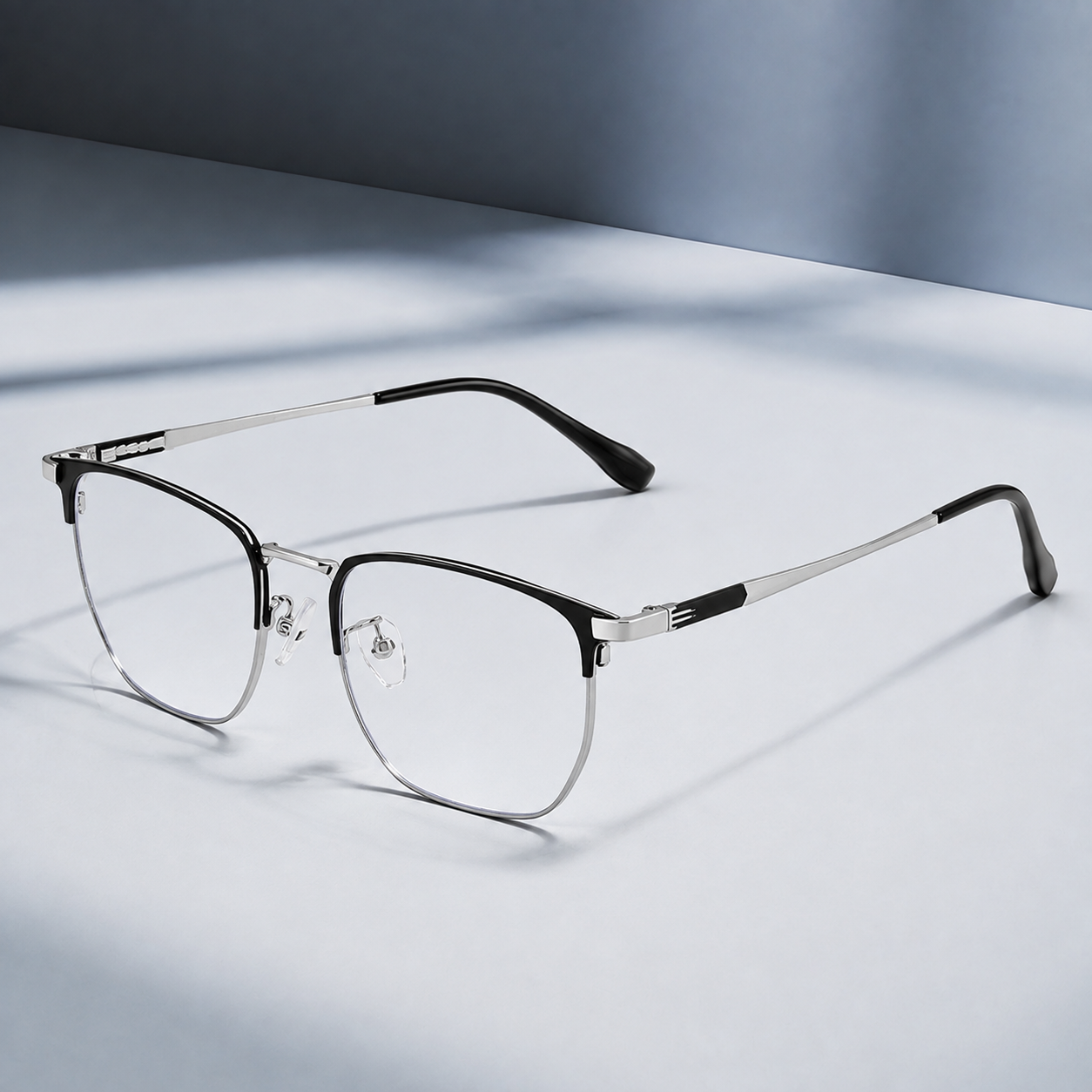 Ultraleichte, halbrandlose Lesebrille