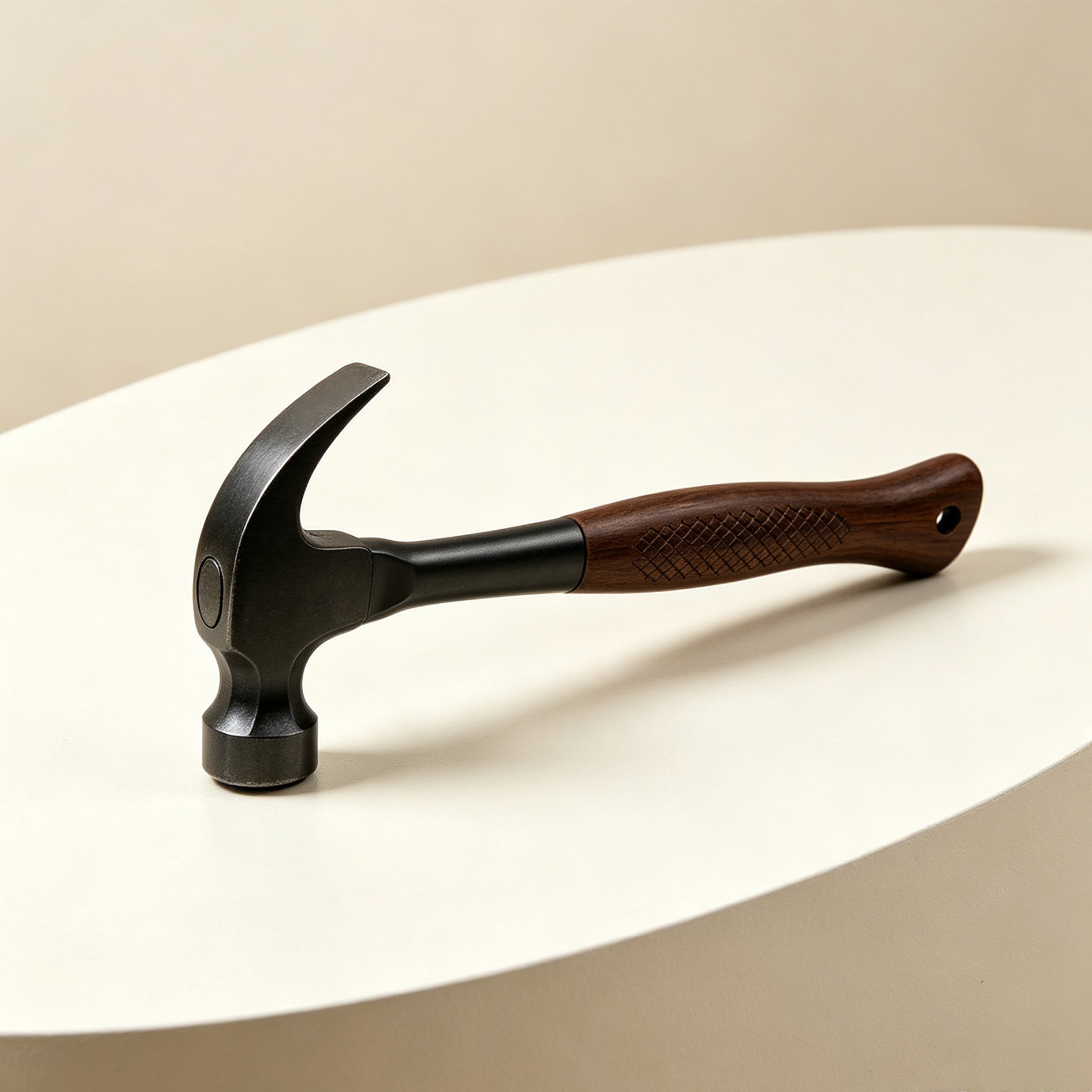 Black Wood Handle Claw Hammer