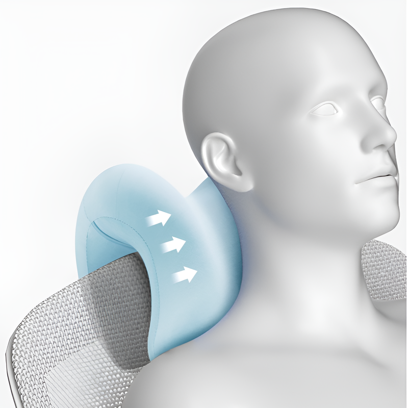 Poduszka zagłówka z podparciem szyi