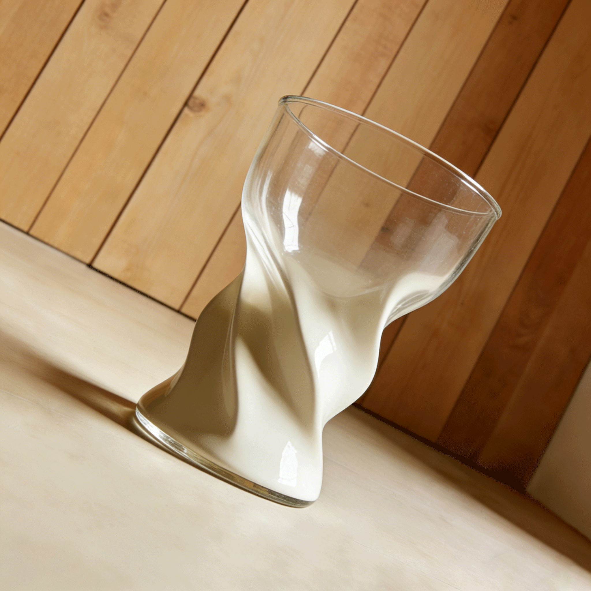 Set de 5 vasos de vidrio transparente para el hogar