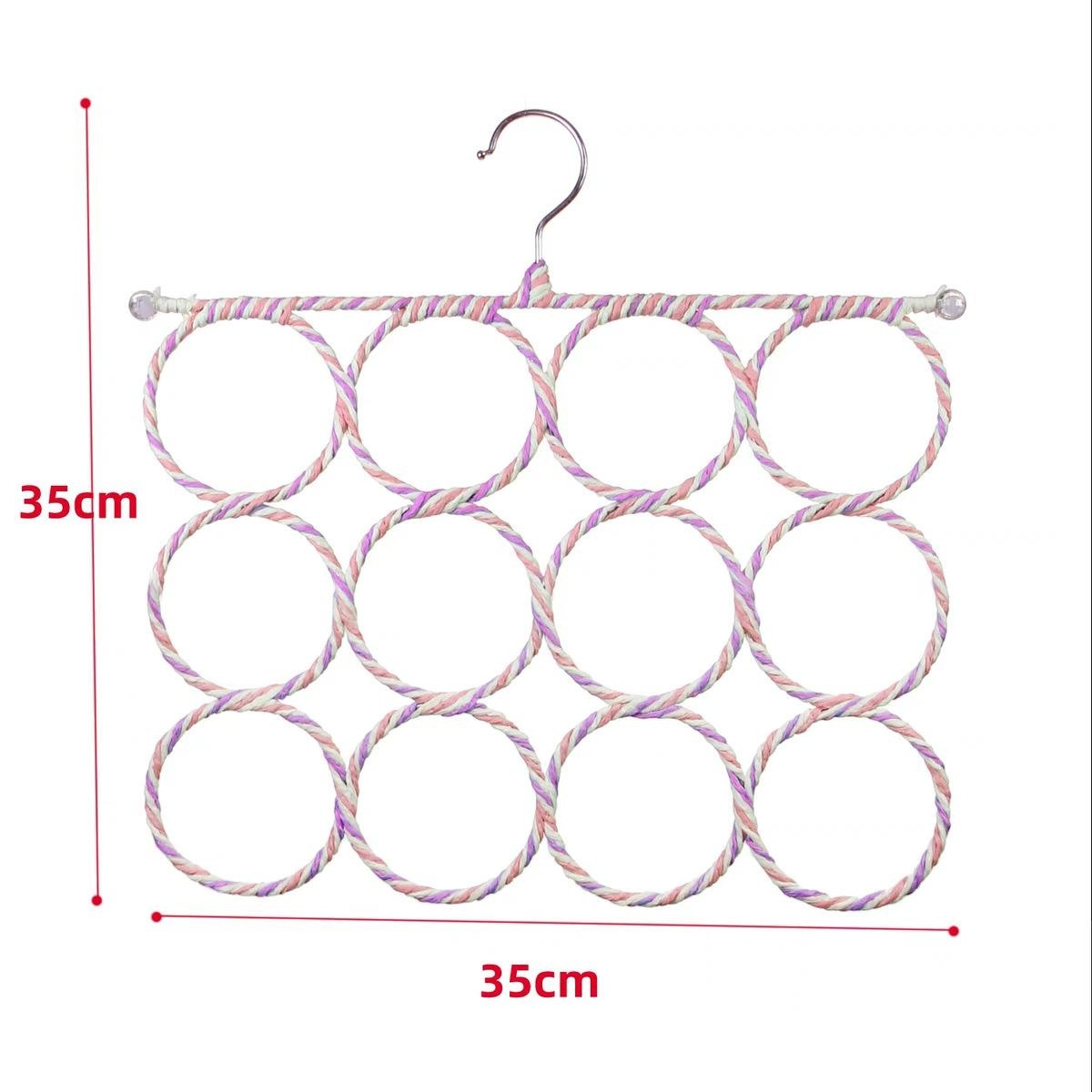 多機能スカーフ・ネクタイハンガーラック