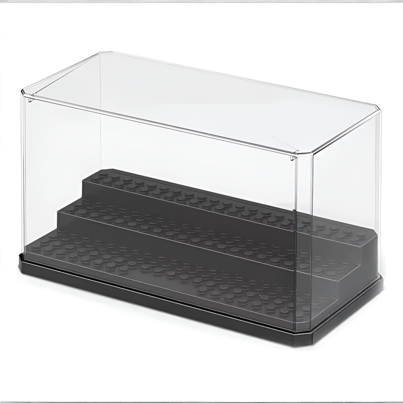 積木防塵展示盒樂高展示收納透明盒