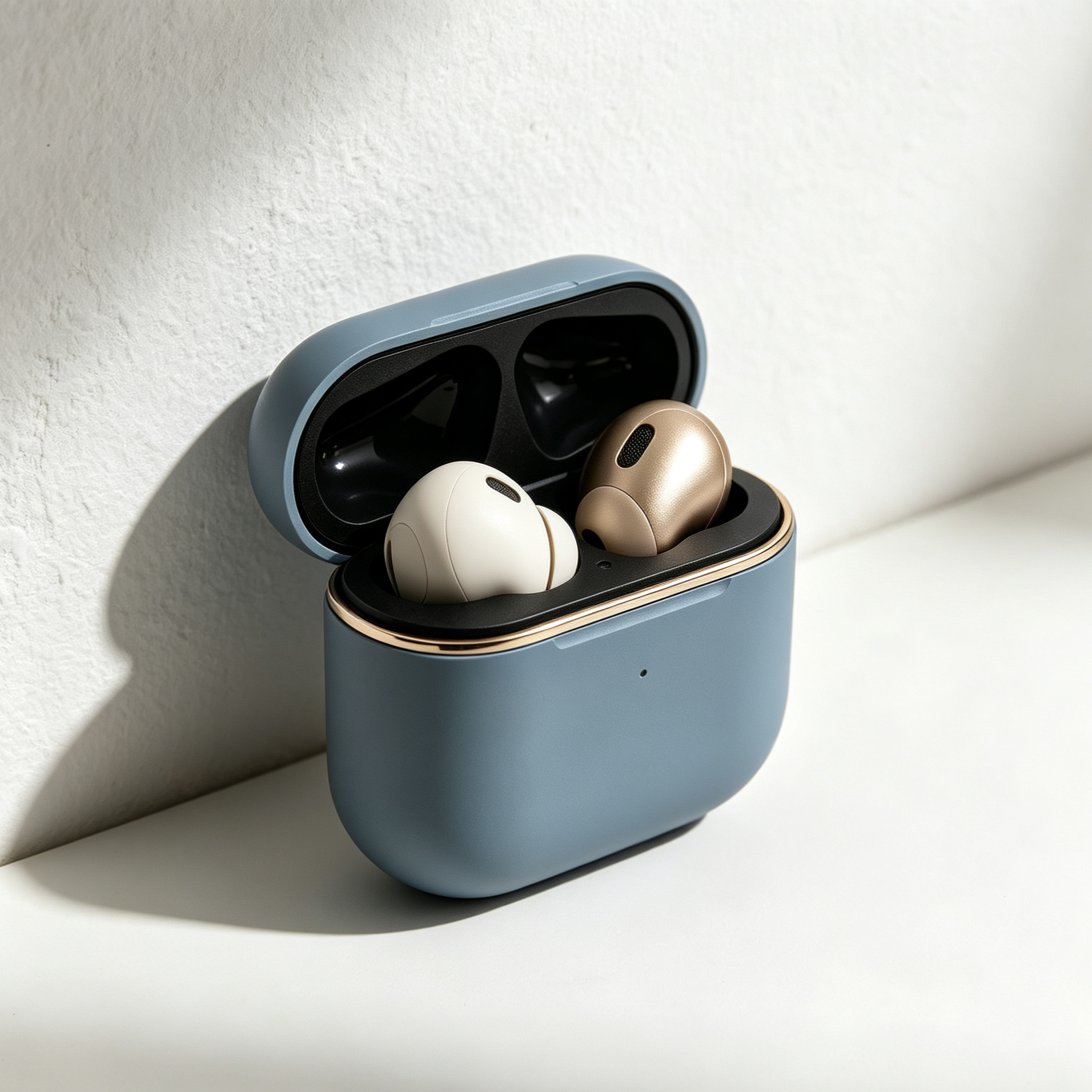 Bluetooth headphones highlighting noise cancelling feature