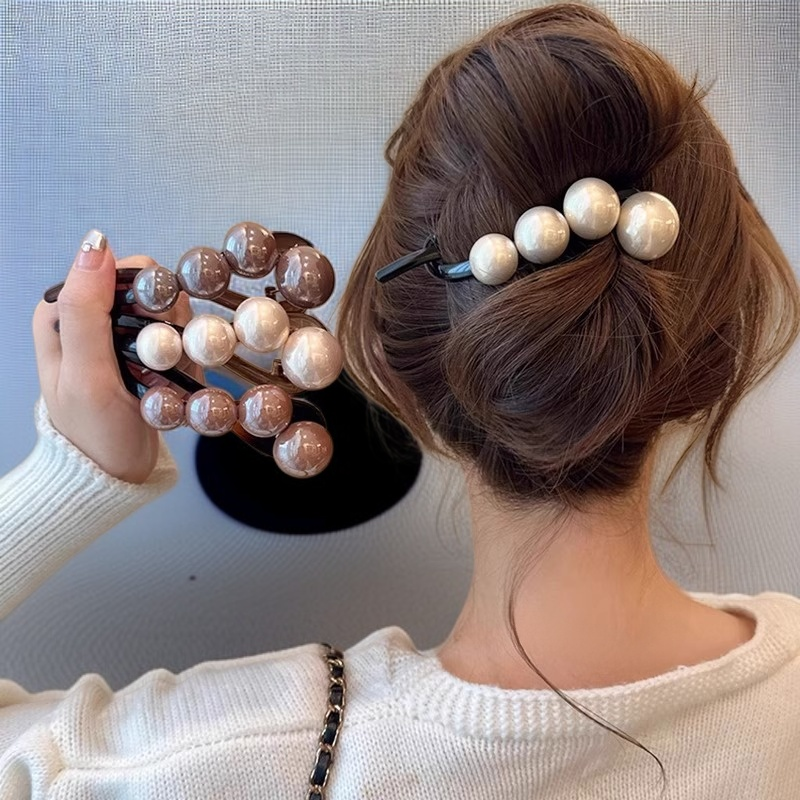 気質パールストレートヘアピン