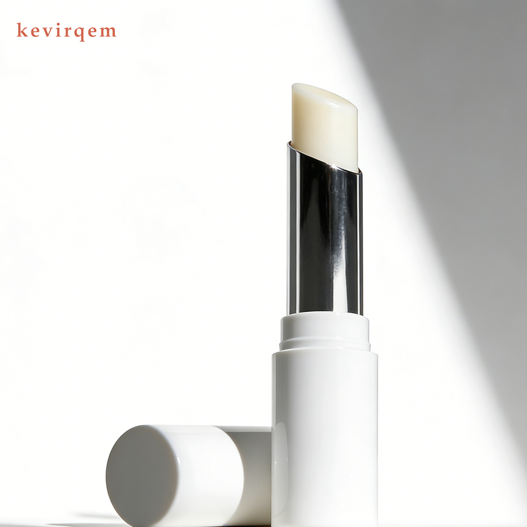 라이트 베이지 실버 튜브 립스틱 (2개입)