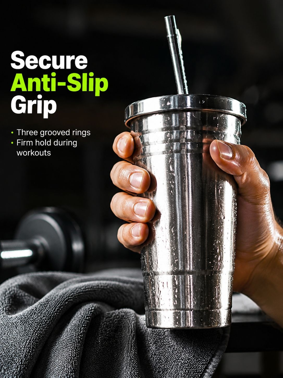 Portable Stainless Steel Tumbler for Outdoor Activities