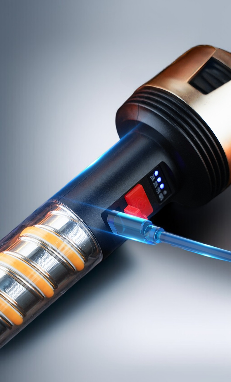 Robuste und langlebige Taschenlampe mit hoher Helligkeit