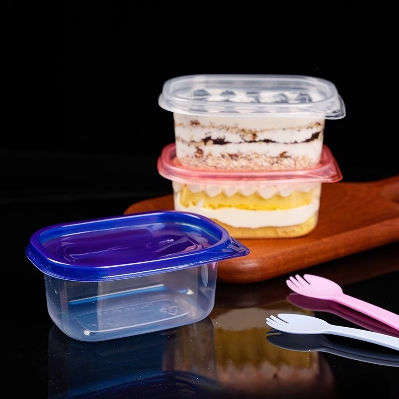 蓋付きプラスチック弁当箱