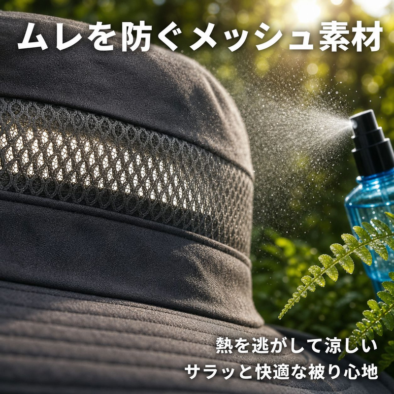 ソーラーファン付きサンバイザー