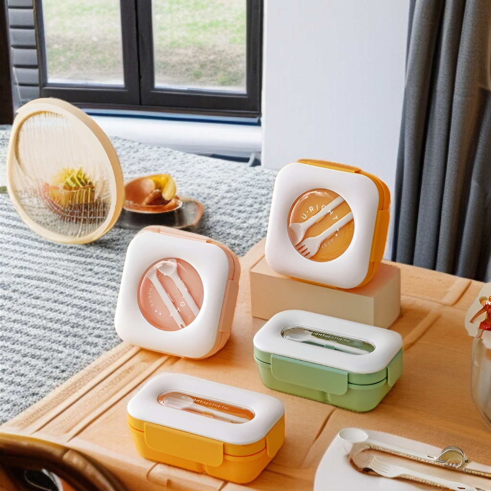 プラスチック製のランチボックス、食品グレードの蓋付きスクエアランチボックス、電子レンジ用ランチボックス、高価値のポータブル断熱ランチボックス、毎日の食事用ボックス