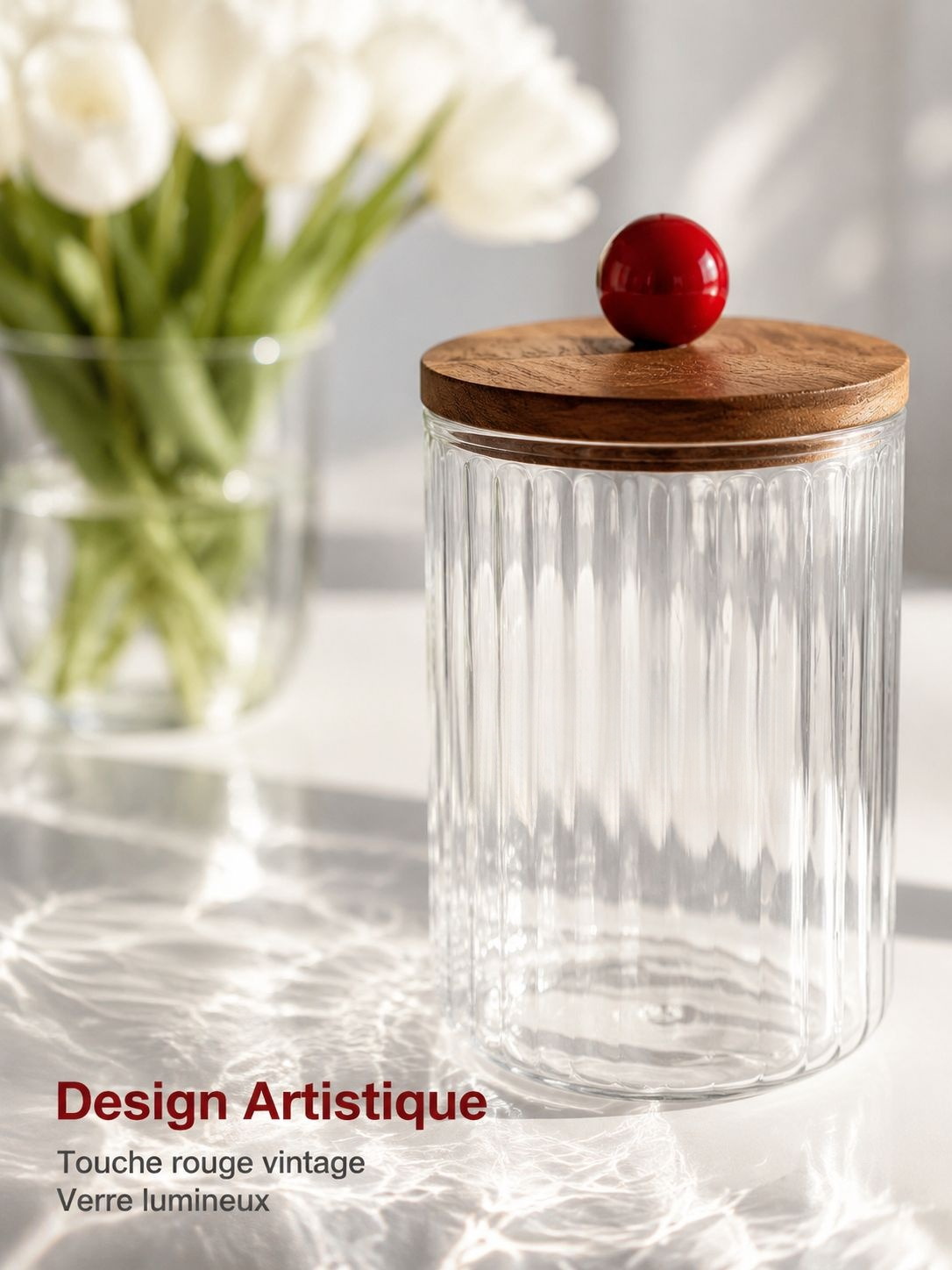 Bocal de conservation pour la cuisine