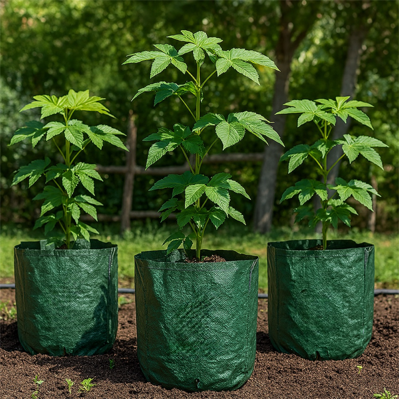 정원 재배용 식물 심기 가방