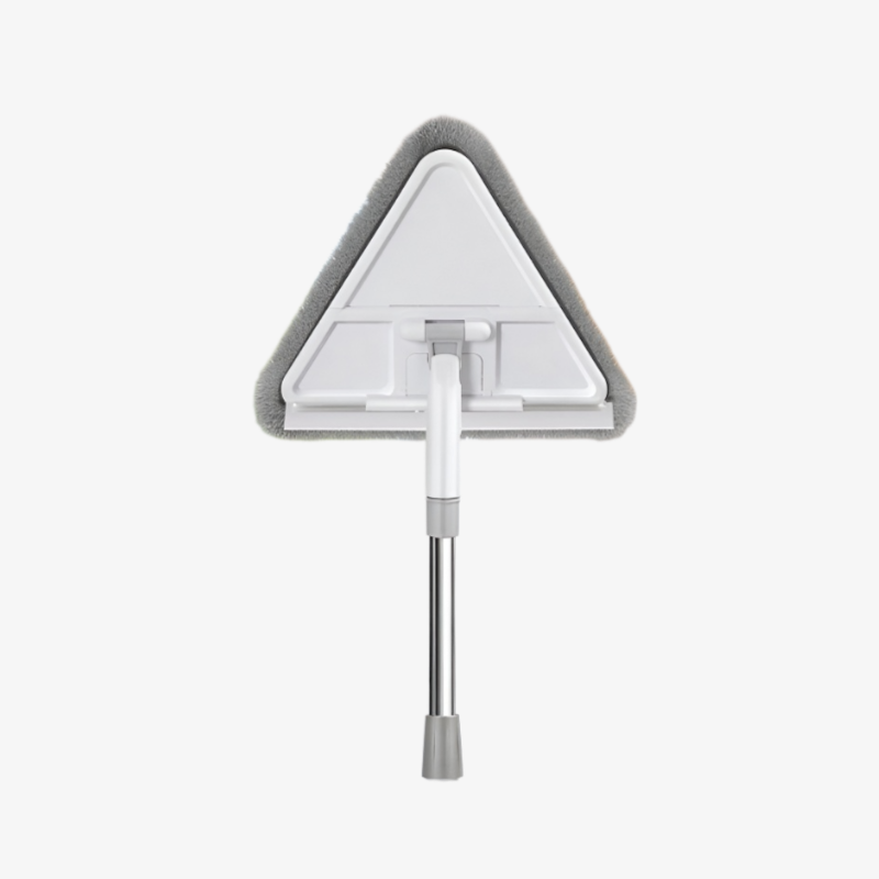 Foldable Triangular Multipurpose Mop for Home, Adjustable Length, Ceiling and Window Cleaning Tool