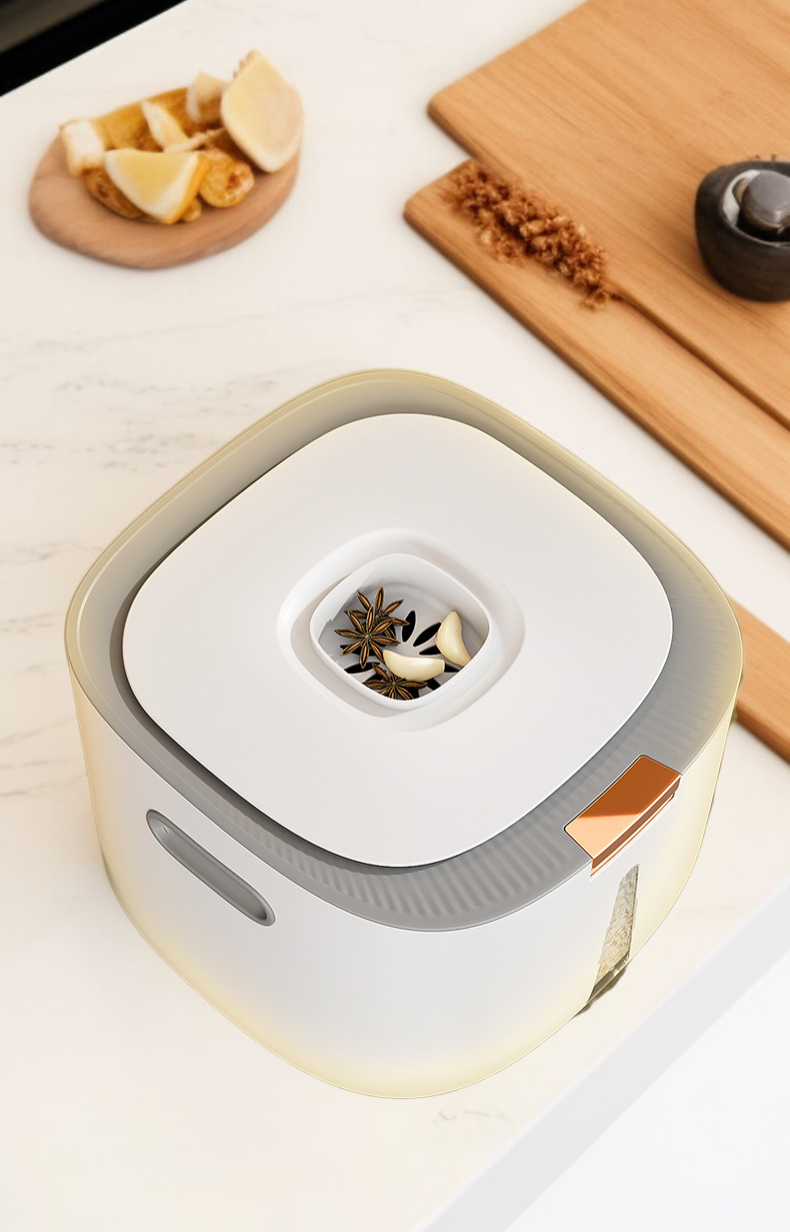 米收納盒廚房使用情境