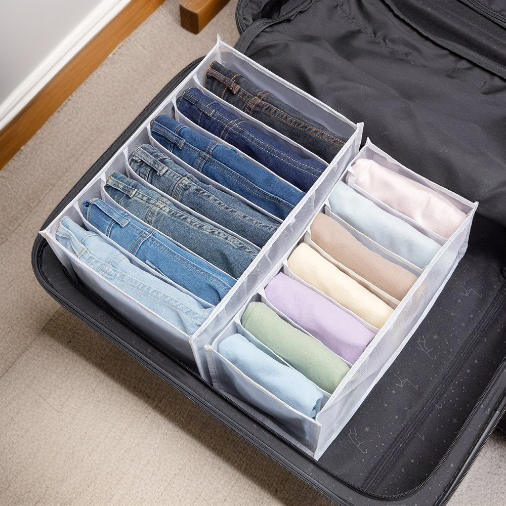 Caja organizadora de almacenamiento diaria (mediana + grande)