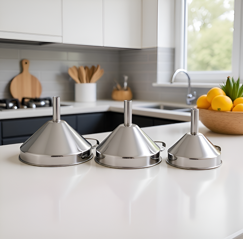 قمع سهل التنظيف للمطبخ