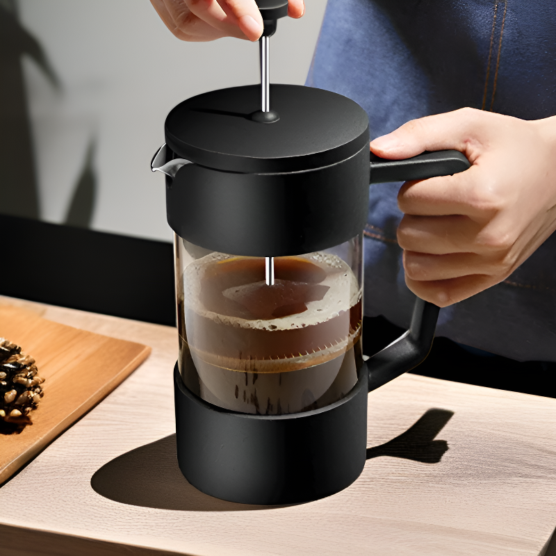 携帯用手動フレンチプレス ミルクコーヒーフォーマー