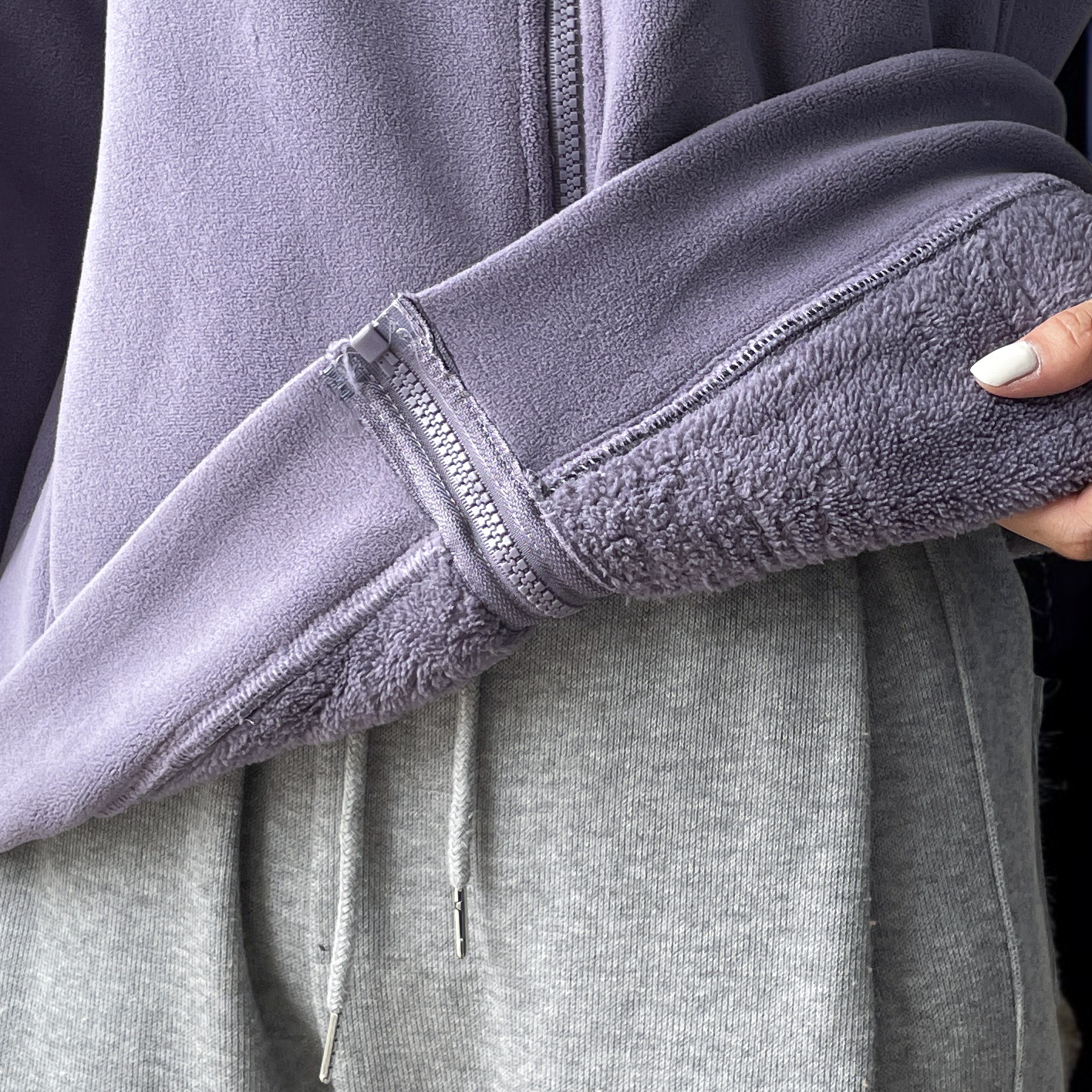 추동 여성 차이나 자수 집업 카디건 도톰 후드 코트