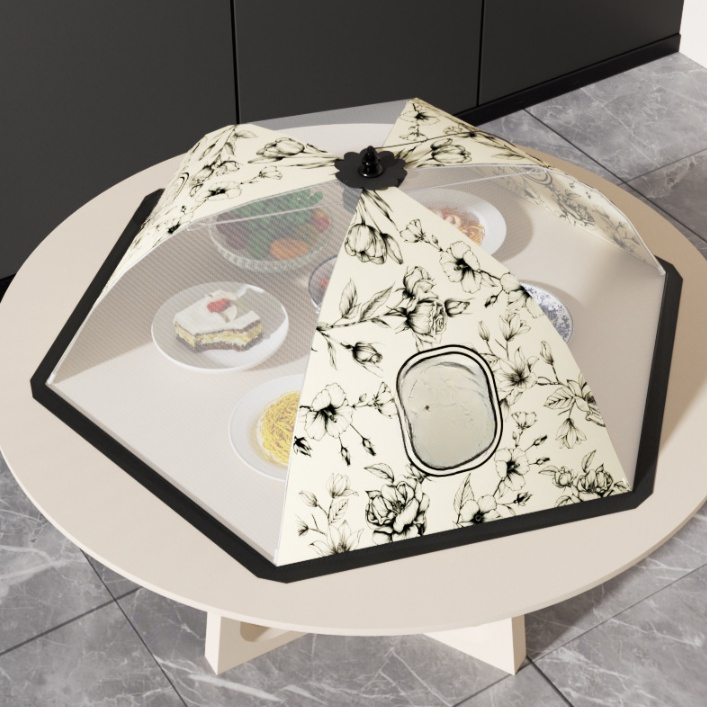 접이식 빈티지 아메리칸 스타일 가정용 식탁 음식 커버